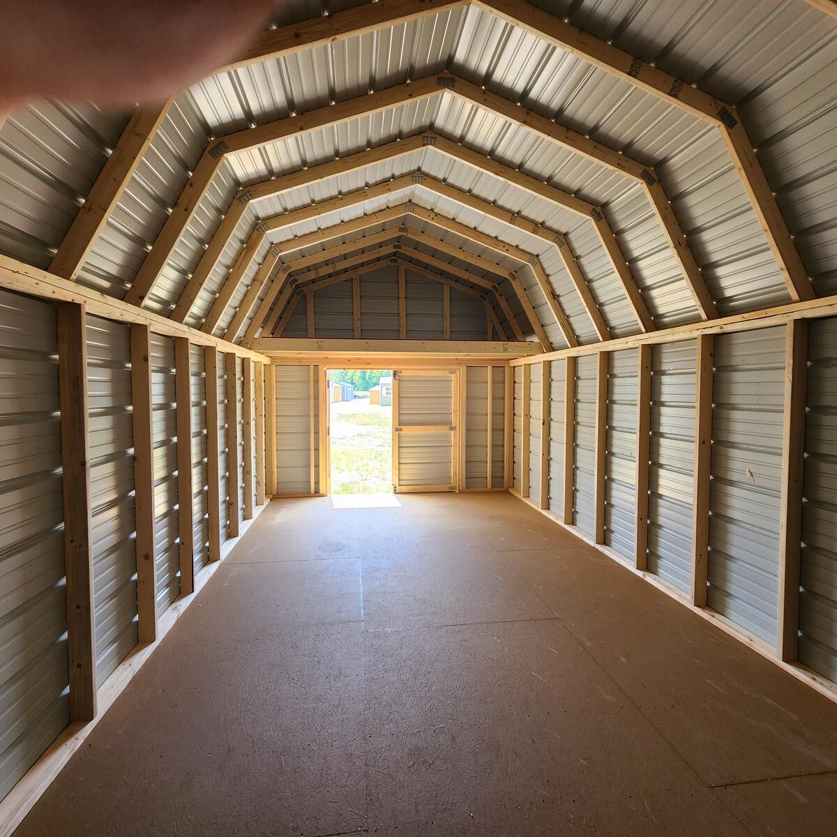 Metal Lofted Barn
