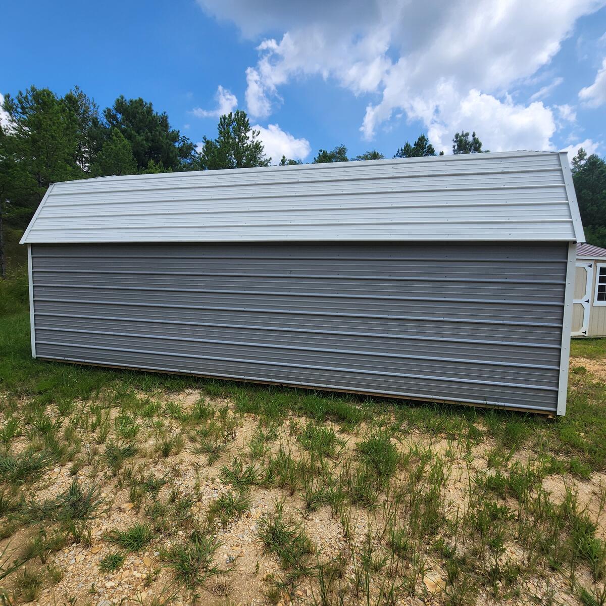 Metal Lofted Barn
