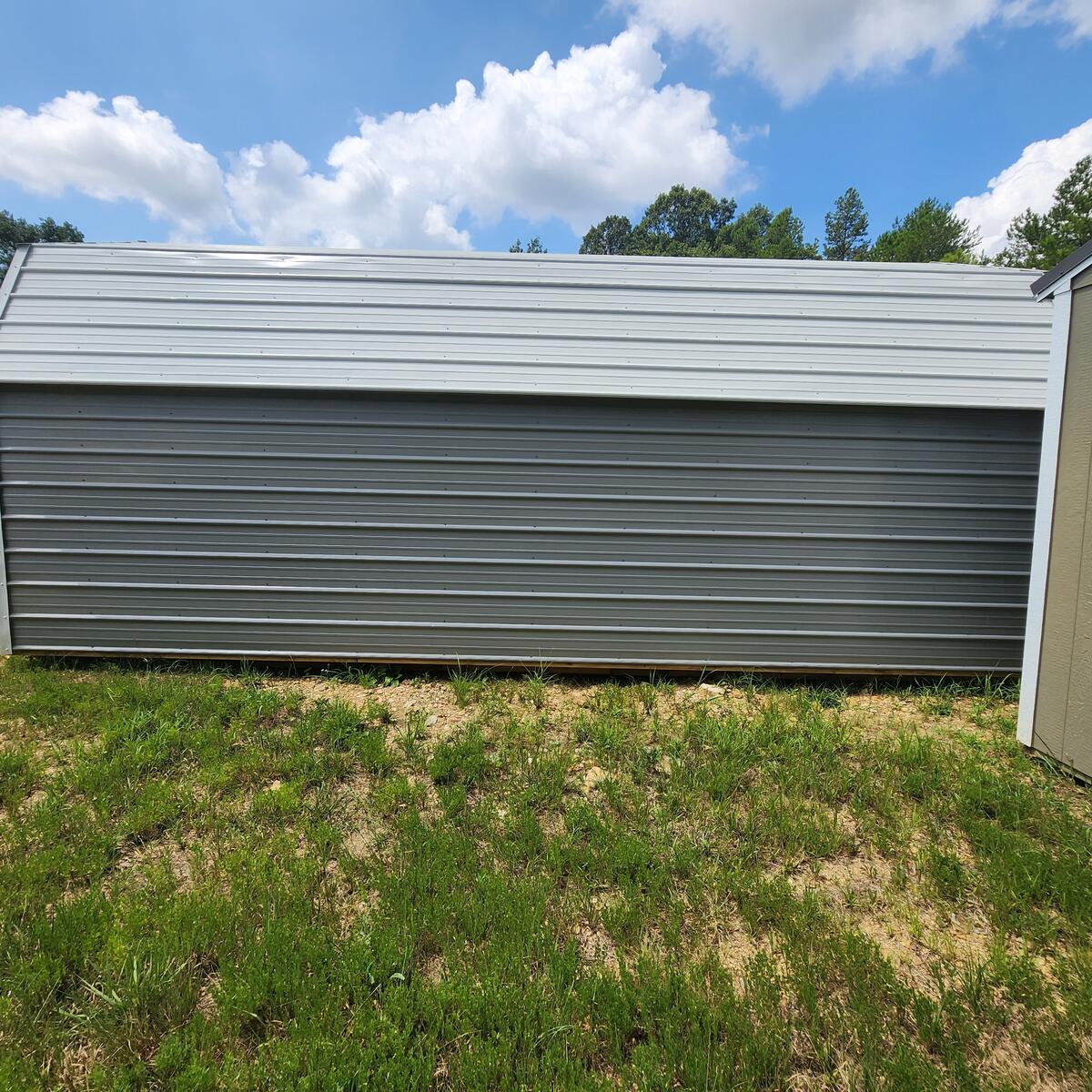 Metal Lofted Barn